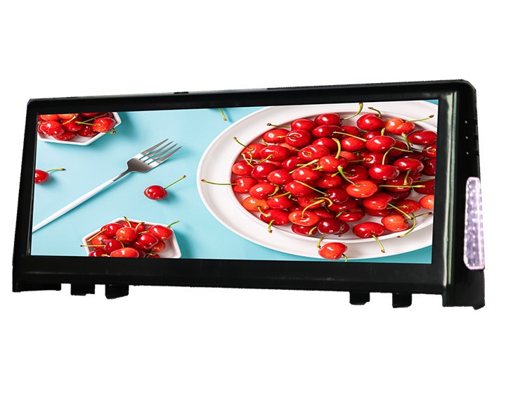 Taxi roof double-sided LED screen